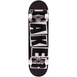 Baker Brand Logo Blk 8.5" Skateboard Complete