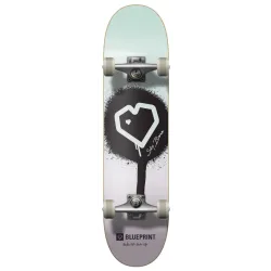 Blueprint Sky Brwn Mlsl Soft Top 7.0" Skateboard Complete