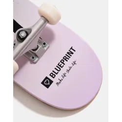 Blueprint Sky Brwn Mlsl Soft Top 7.0" Skateboard Complete