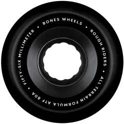 Bones Atformula Rough Riders Annuals Black 59mm 80A Skateboard Wheels