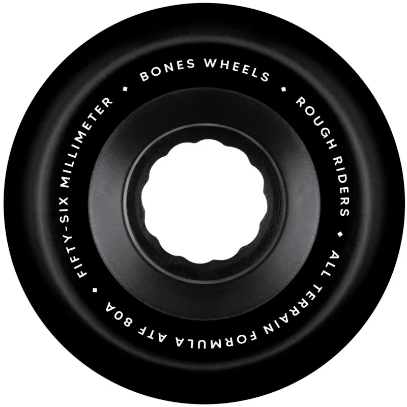 Bones Atformula Rough Riders Annuals Black 59mm 80A Skateboard Wheels