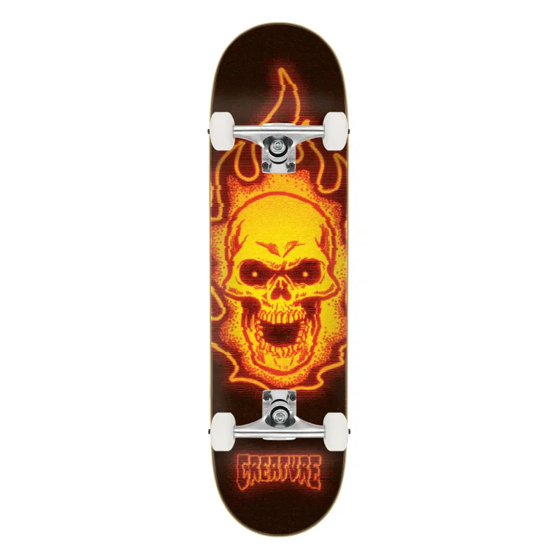 Creature Bonehead Glitch Xl 8.5" Skateboard Complete