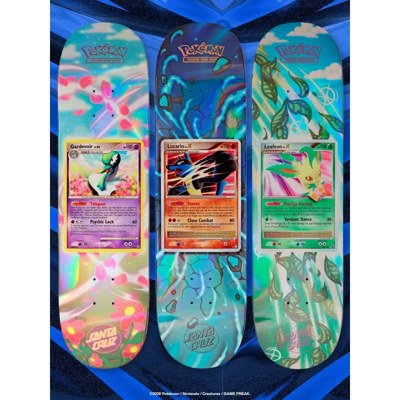 Santa Cruz Pokémon 8.0" Skateboard Deck Blind Bag