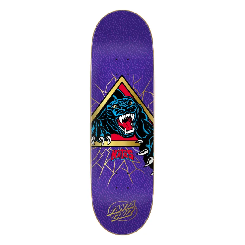 Santa Cruz Natas Shattered Panther VX 9.0" Skateboard Deck