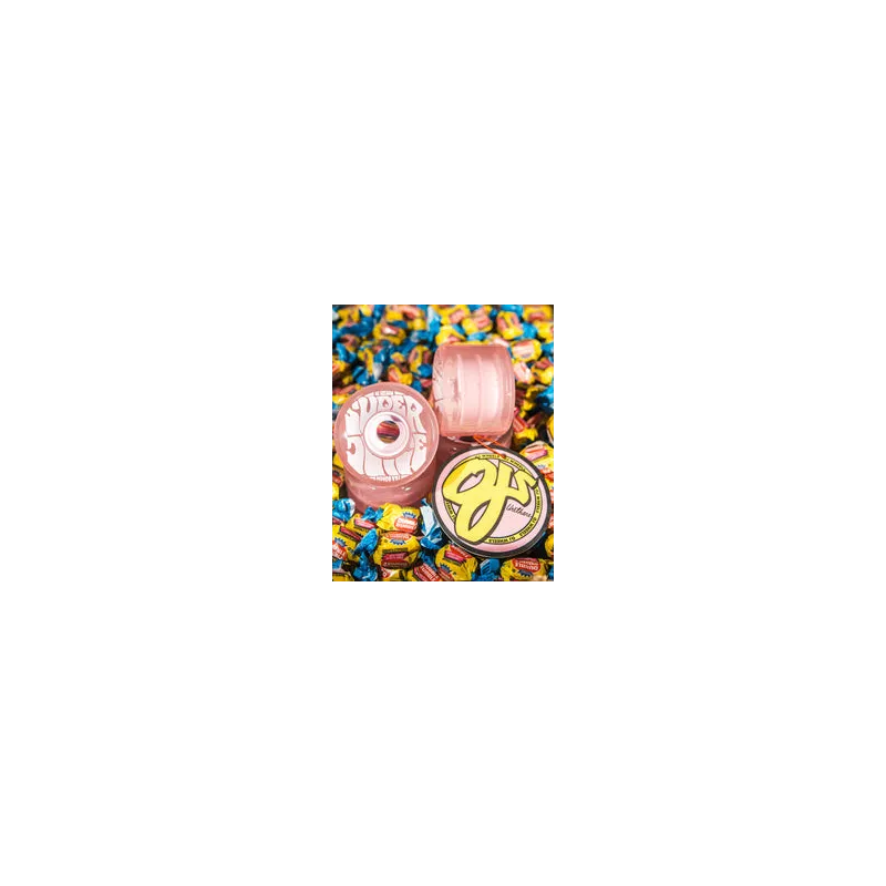 OJ Wheels Bubble Gum Super Juice Transparent Pink 60mm 78A Skateboard Wheels