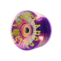 Slime Balls Sam Hitz Light Ups OG Slime Purple 60mm 78A Skateboard Wheels