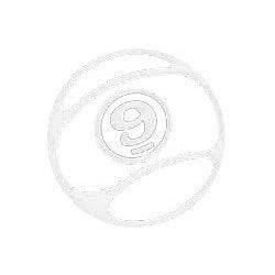 Sector 9 Ball Sticker Medium