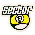 Sector 9 Logo Sticker Medium