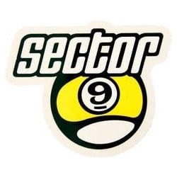 Sector 9 Logo Sticker Medium