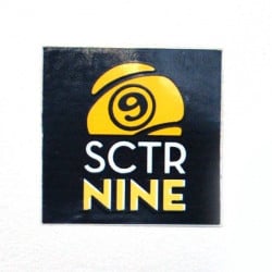 Sector 9 SCTR NINE Sticker Small