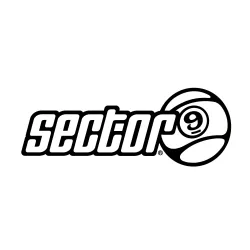 Sector 9 Logo Line Sticker Large