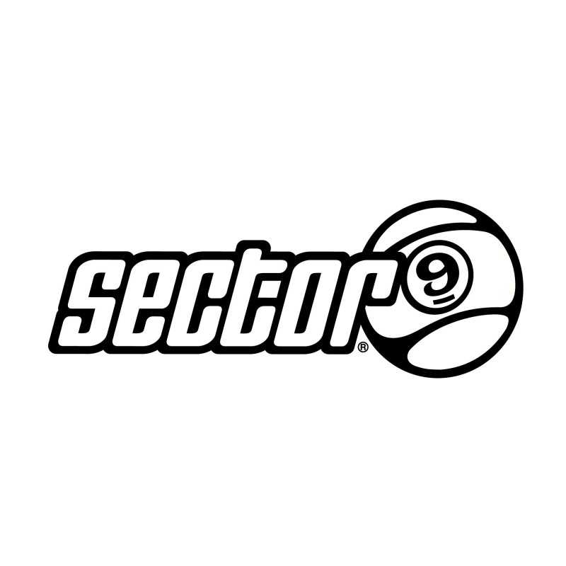 Sector 9 Logo Line Sticker Large