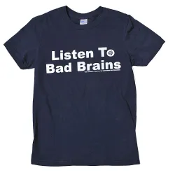 Earthwing Listen to bad brain T-shirt