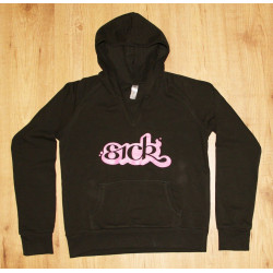 A Sick Girls Hoodie - Black & Pink
