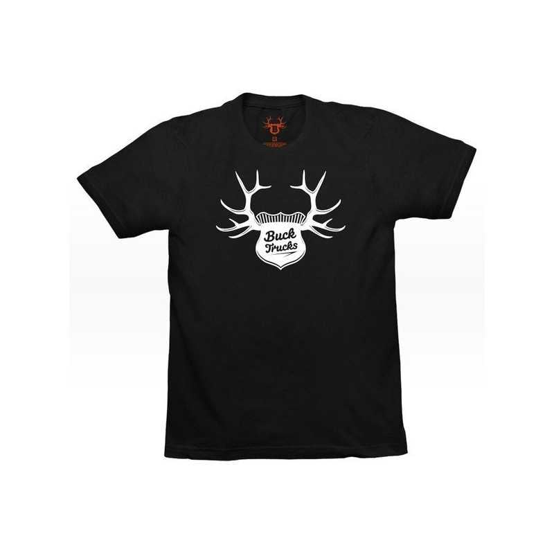 Buck Trucks Logo Shirt Black/Silver