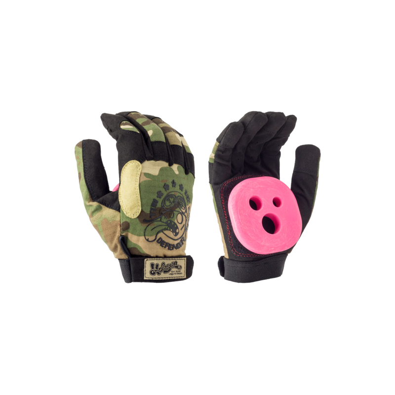 Holesom Sgt. Shred Slide Gloves with Palm Pucks Holesom Sgt. Shred Slide Gloves with Palm Pucks
