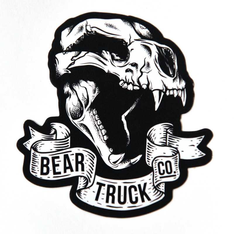 Bear Sticker 'Skull'