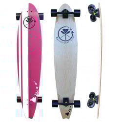 Kahuna Beach Boards 48" Retro Pink - Longboard Complete