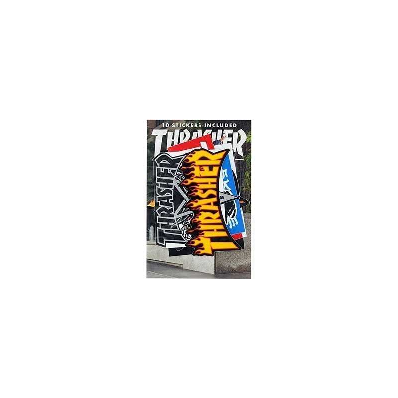 Thrasher Sticker 10-pack Thrasher Sticker 10-pack