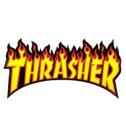 Thrasher Flame Sticker