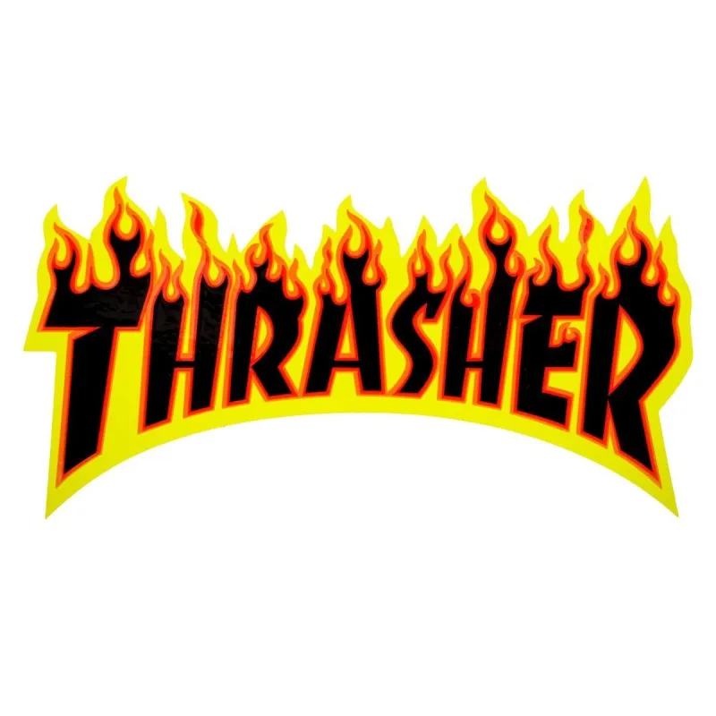 Thrasher Flame Sticker