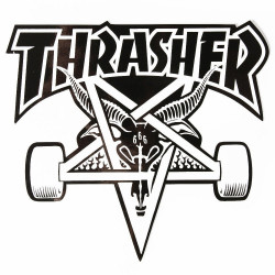 Thrasher Skategoat Die Cut Sticker