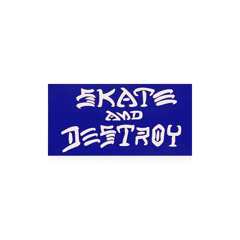 Thrasher Skate and Destroy Sticker Small