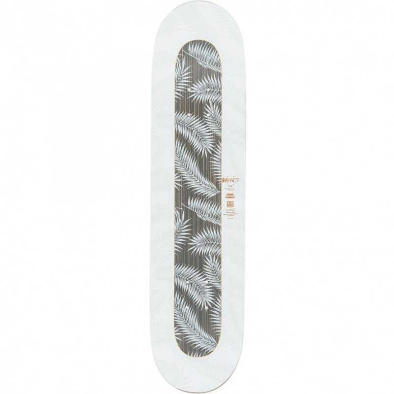 Globe Emptiness Impact Plus White Feather 8.0" Skateboard Deck Globe Emptiness Impact Plus White Feather 8.0" Skateboard Deck