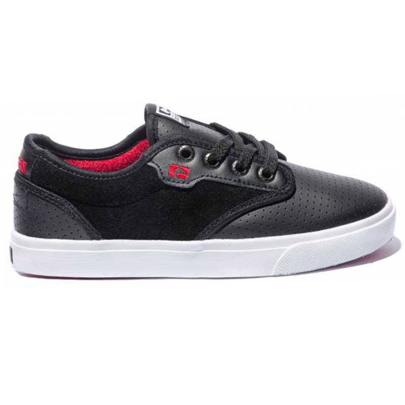 Globe Motley Black/Red/White Kids Chaussures Globe Motley Black/Red/White Kids Chaussures