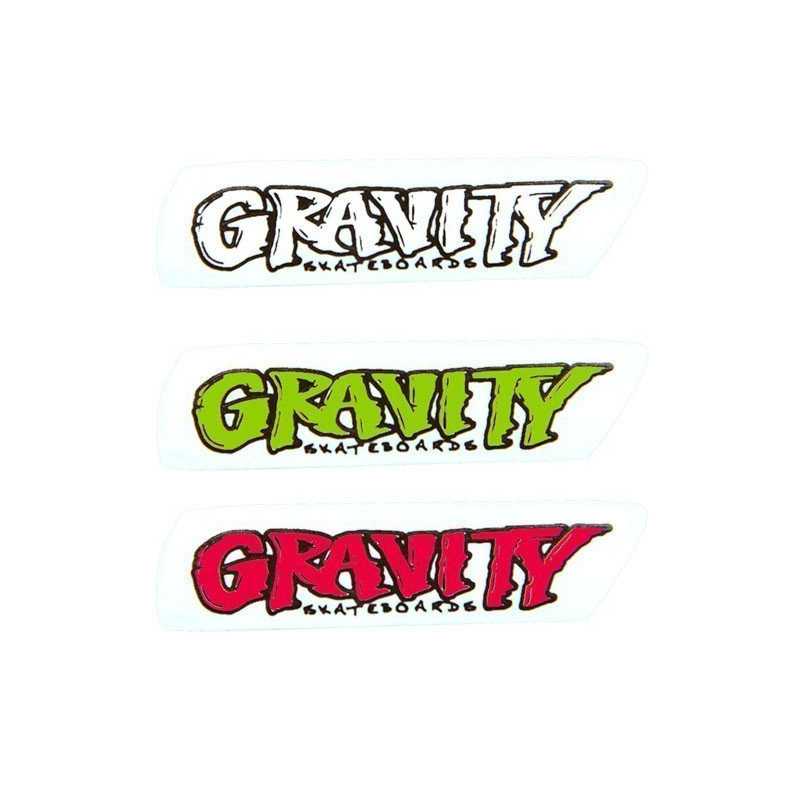 Gravity Logo Sticker small