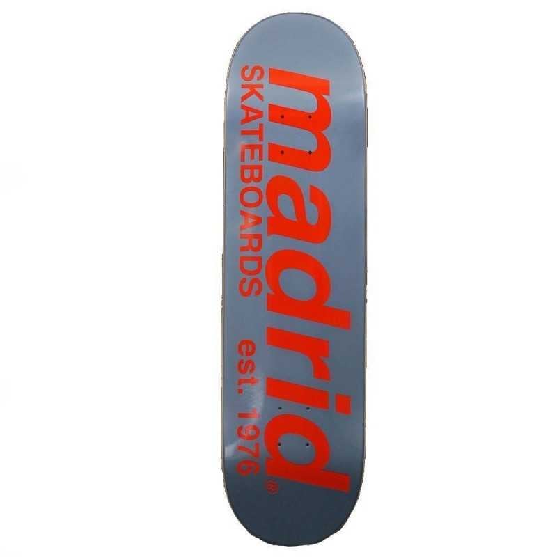 Madrid Street Blue Logo 8.375" - Skateboard Deck Madrid Street Blue Logo 8.375" - Skateboard Deck