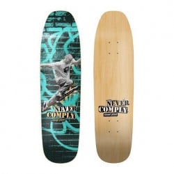 Street Plant Never Comply 8.5" Old School Skateboard Deck