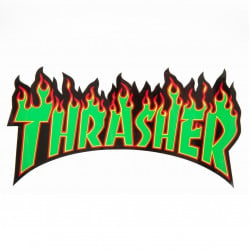 Thrasher Flame Sticker Large