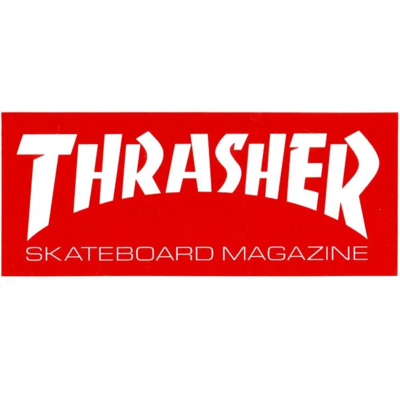 Thrasher Skate Magazine Standard Sticker Medium