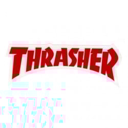 Thrasher Logo Die Cut Sticker Medium