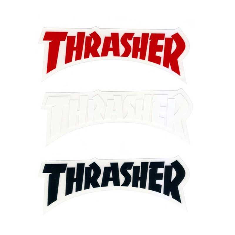 Thrasher Logo Die Cut Sticker Medium