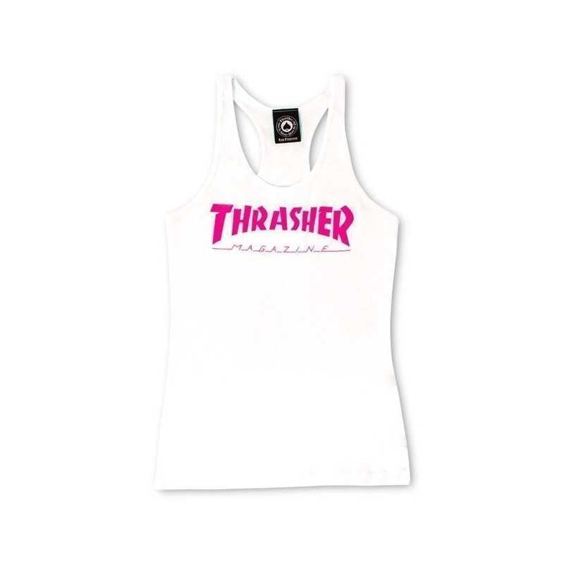 Thrasher Magazine Logo Racerback Tank Top