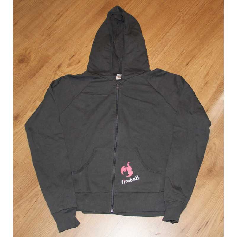 Fireball Girls Hoodie - Grey Pink