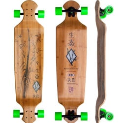 Kahuna 43" Drop Deck Bamboo - Complete
