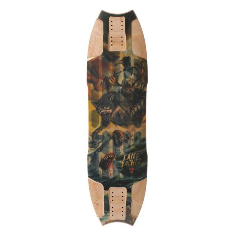 Landyachtz Wolfshark "Sea Battle" - Deck Only Landyachtz Wolfshark "Sea Battle" - Deck Only