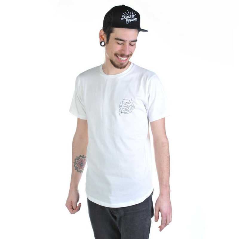 Landyachtz 97' T-Shirt Heather White Landyachtz 97' T-Shirt Heather White