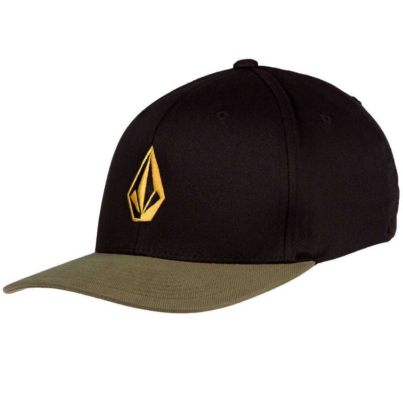 Volcom Full Stone Xfit Army Green Combo Cap Volcom Full Stone Xfit Army Green Combo Cap