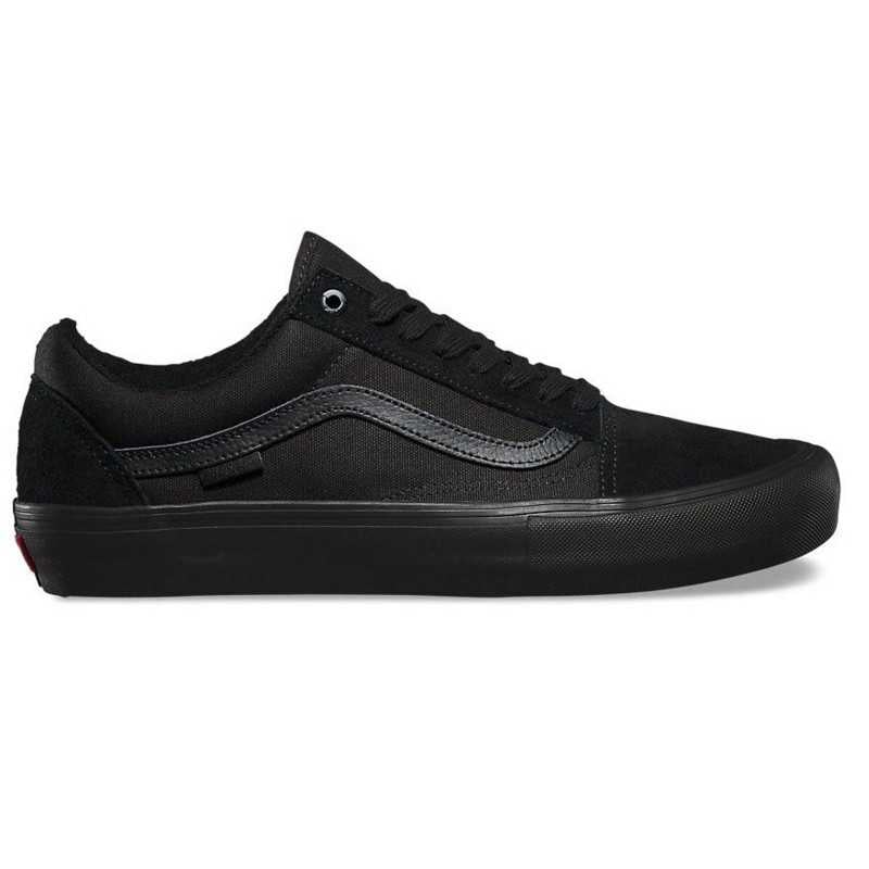 Buy Vans Old Skool Pro Blackout Shoes at Europe's Sickest Skateboard ...