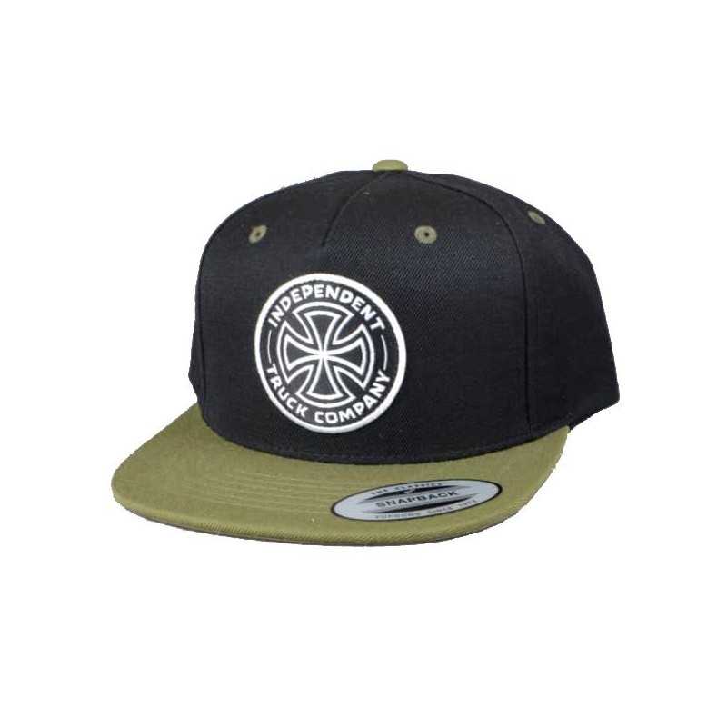 Independent ITC Cross Cap Black/Herb Independent ITC Cross Cap Black/Herb
