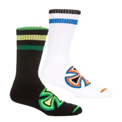 Independent Colored Stripe Crew Socks