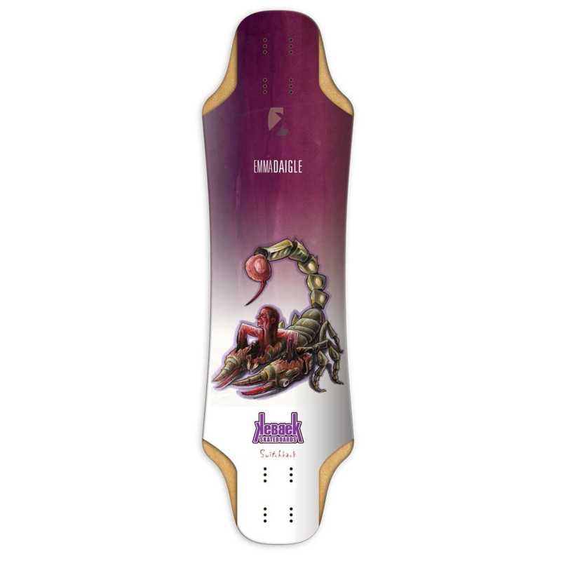 Kebbek Emma Daigle Switchback Bio-Suit - Longboard Deck Kebbek Emma Daigle Switchback Bio-Suit - Longboard Deck