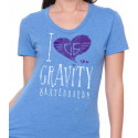 Gravity 'I Heart Gravity' T-Shirt- Light Blue