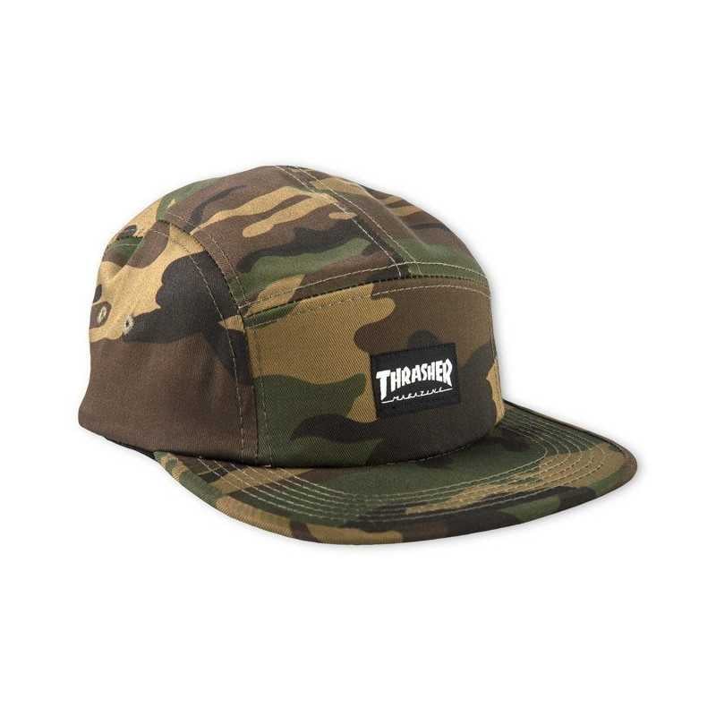 Thrasher 5 Panel Cap Camo Thrasher 5 Panel Cap Camo