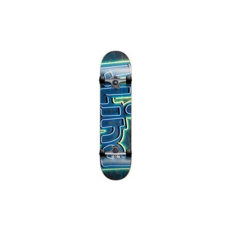 Blind Late Night Blue/Green 7.875" - Skateboard Complete Blind Late Night Blue/Green 7.875" - Skateboard Complete