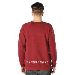 Sick Crewneck Sweater Red